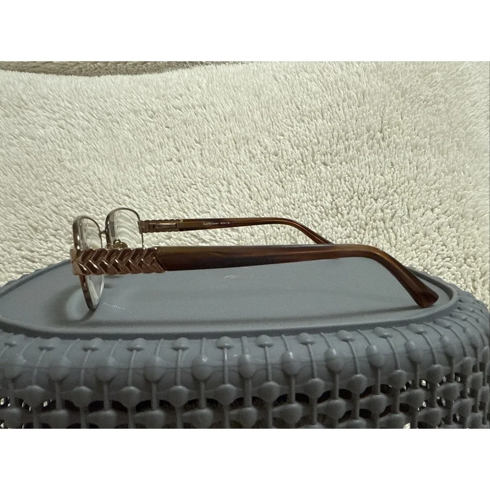 NEW Sophia Loren‎ Eyeglasses Eye Glass Frames M241 135 Full Gold Frame Tortoise